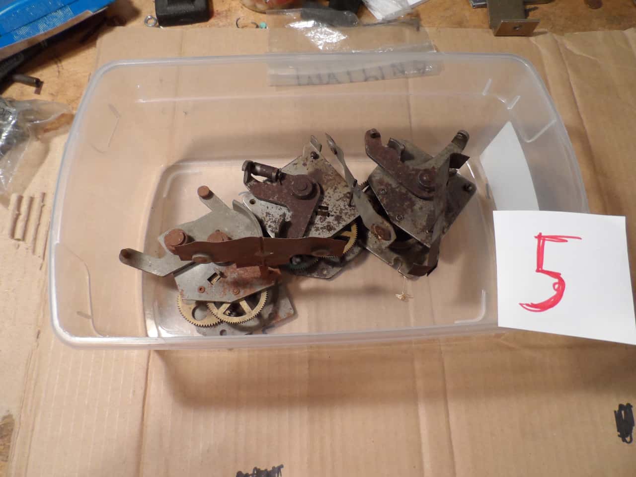 Clear Bin 5